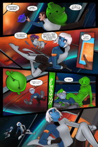 Out here in space, no one is completely independent. We all depend on one another.'