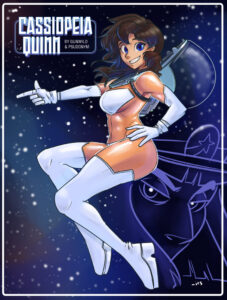 Woah...it's like a postcard! 'Dear Sarge: Kicking ass in outer space. Wish you were here!' "I heard that, jackass!"